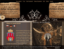 Tablet Screenshot of guide-bandura-krakow.pl